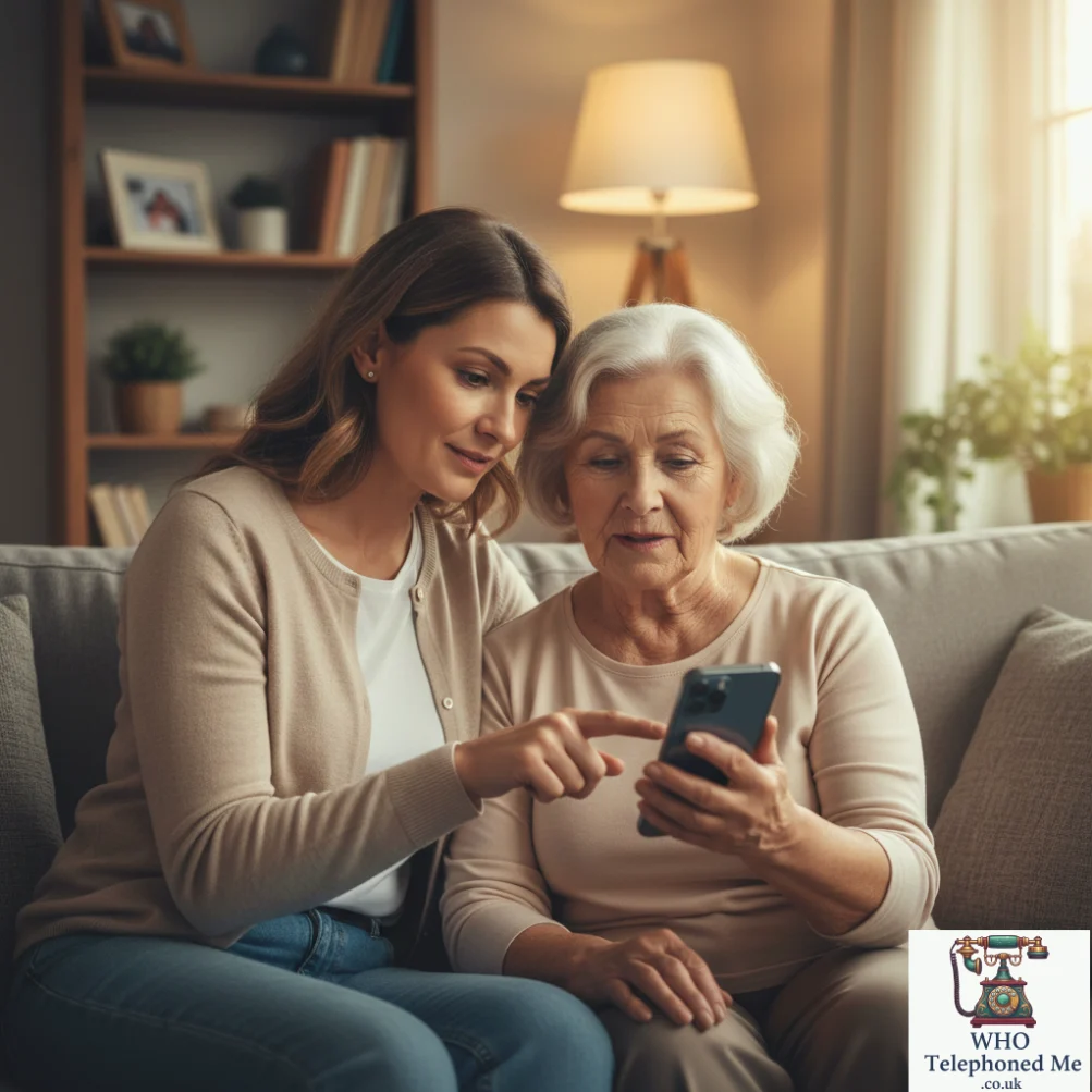 Family checking who phoned them together on phone UK – using who telephoned me reverse lookup to identify unknown callers safely