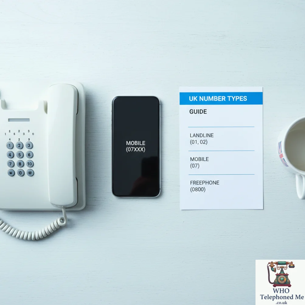 UK phone number types guide – who telephoned me from 01 02 07 or 08 number, what each UK prefix means for reverse lookup